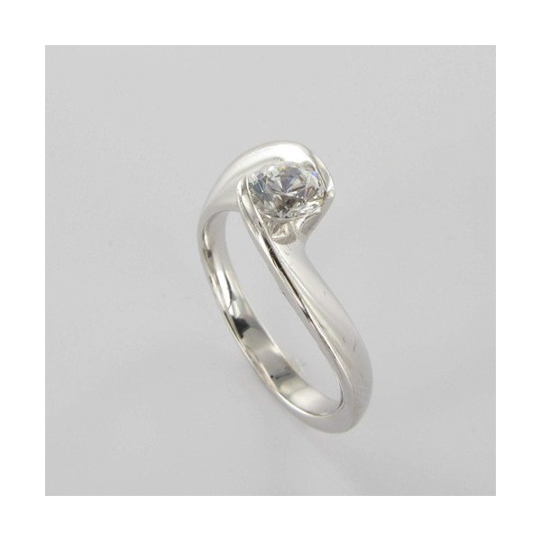 Bague Solitaire Or & Diamant Diamant 0.45 Carat