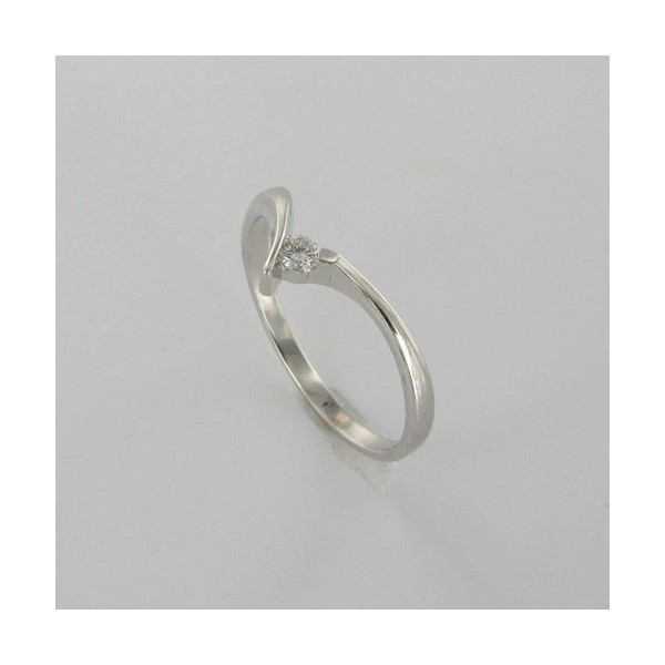 Bague Solitaire Or & Diamant   Diamant 0.06 Carat