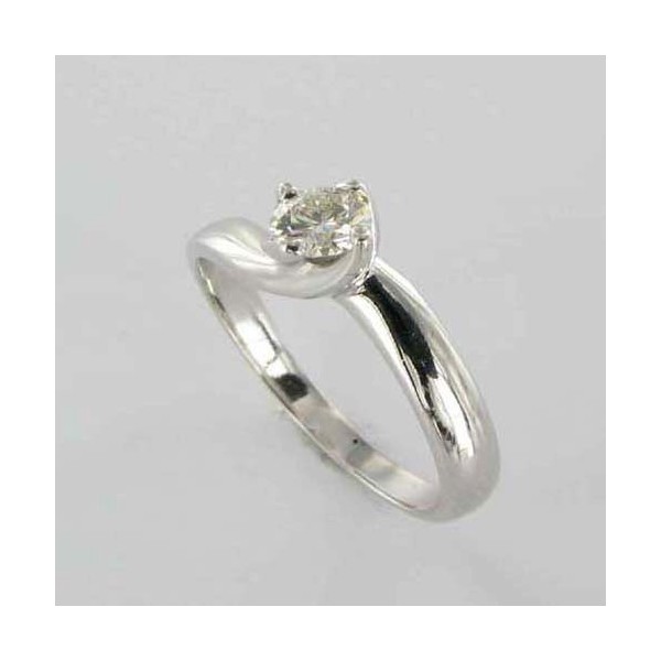 Bague Solitaire Or & Diamant   Diamant 0.22 Carat