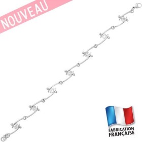 Bracelet Charles Jourdan Argent et oxydes de zirconium