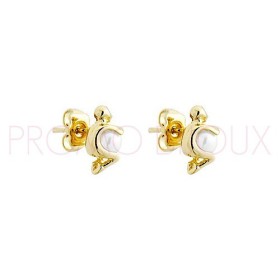 Boucles d'Oreilles Charles Jourdan Plaqué Or