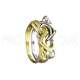 Bague Charles Jourdan Plaqué Or