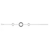 Bracelet Argent et Anneau Ceramique Noire - 1-32-0025N || Promo Bijoux Pas Cher ||