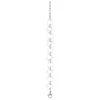 Bracelet Cercles Céramique Blanche et Acier Alternés - 903-056B - Promo Bijoux Pas Cher