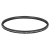 Jonc Céramique noire Lisse et Cristal Blanc - 903-063N - Promo Bijoux Pas Cher