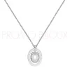 Collier en céramique blanche et acier Céranity - 907-030.B - Promo Bijoux Pas Cher