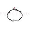 Bracelet Guess Nouvelle Collection - Cordon Noir & Logo Argenté - UBB12101 | Promo Bijoux Pas Cher |