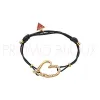 Bracelet Guess cordon Coeur ajouré Doré - Nouveauté 2012 - UBB71297 - Promo Bijoux Pas Cher