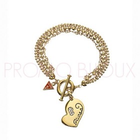 Bracelet Guess Soldé Doré - Prix 65€ Soldé à 45€ Livraison +3€ - UBB80918 |Promo Bijoux Pas Cher|