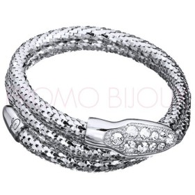 Bracelet Guess Métal Rhodié Serpent
