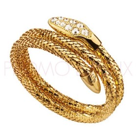 Bracelet Guess Métal doré Serpent
