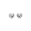 Boucles Guess St Valentin - Coeur en Strass Blancs - Paquet offert -UBE12010 Promo Bijoux Pas Cher