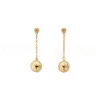Boucles D'oreilles Guess Sparkle Sphere Doré Nouveauté - UBE31310- Promo Bijoux Pas Cher