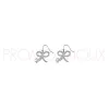 Boucles D'oreilles Guess noeud argenté - UBE71301 - Promo Bijoux Pas Cher