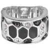 Bague Guess Stretch argenté motif python - Nouveauté 2013 - UBR91309 - Promo Bijoux Pas Cher