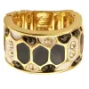 Bague Guess Stretch métal doré motif python - Nouveauté 2013 - UBR91310 - Promo Bijoux Pas Cher
