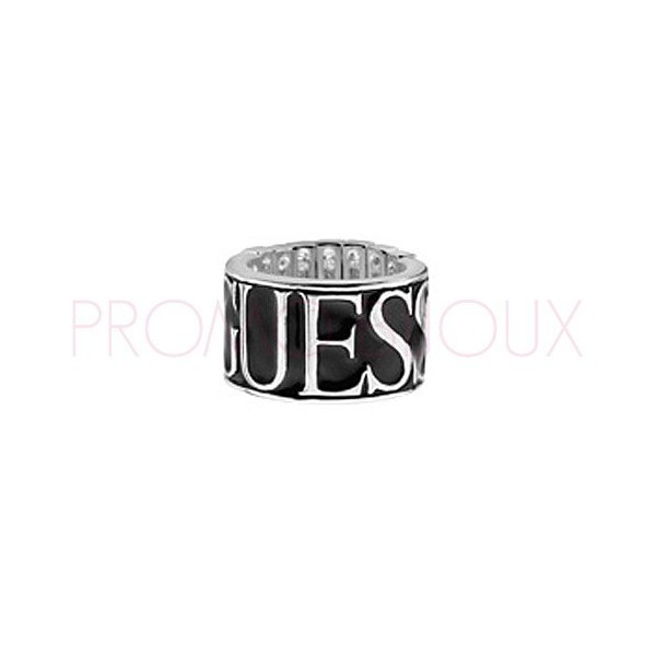 Bague Guess Métal Argenté Logo