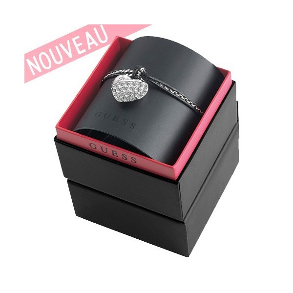 Coffret Bracelet Guess Coeur Argenté - My Heart In a Box