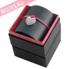 Coffret Bracelet rouge Guess - Coffret Guess coeur Argenté - UBS51404 - Promo Bijoux Pas Cher