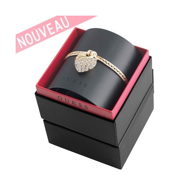 Coffret Bracelet Guess Coeur Doré - My Heart In a Box