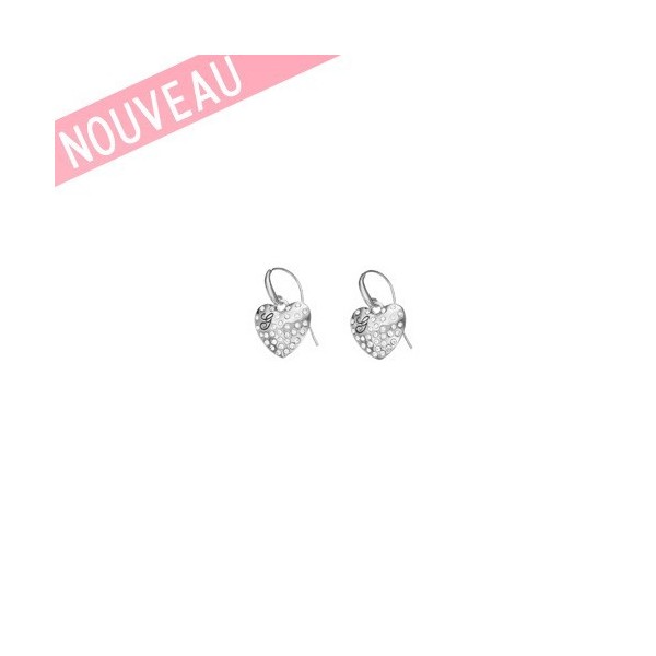 Boucles d'oreilles Guess - Glossy Hearts