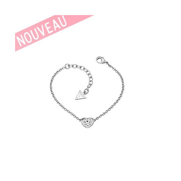 Bracelet Guess Métal Argenté Rhodié -Crystals Of Love