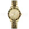 Montre Guess Femme métal doré impression léopard automne 2013 - W0014L2 | Promo Bijoux Pas Cher |