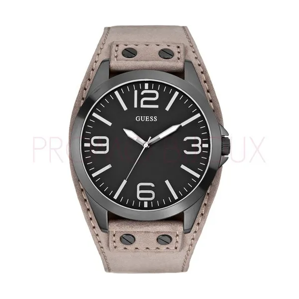 Montre Homme Guess Trend - Métal brossé - W0181G3 ||Promo Bijoux Pas Cher