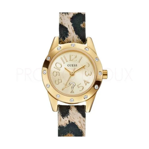 Votre montre guess Léopard à moins de 89€ avec la livraison offerte! - Promo Bijoux Pas Cher
