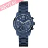 Montre Guess acier brillant PVD bleu pour Femme - W0448L5 | Promo Bijoux Pas Cher |