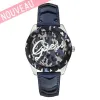 Montre Guess léopard bleu Nouveauté Guess hiver 2014 - W0455L1 | Promo Bijoux Pas Cher |