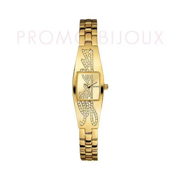 Montre Guess - Montre Guess pour Femme - W11136L1 Modèle Petite Autograph - Promo bijoux pas Cher