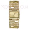 Montre Guess W12504L1 - Solde - Destockage sur Montre Guess Femme Doré - Promo Bijoux Pas Cher