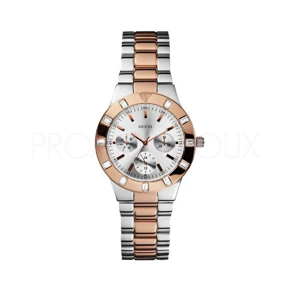 Montre Guess femme pas cher en destockage fin de collection 2013 acier | Promo Bijoux Pas Cher |