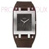 Montre Guess Blazer Collection - Montre Cuir Marron pour Homme - W75039G2 | Promo Bijoux Pas Cher |