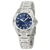 Montre Festina Homme chrono, acier gris, fond bleu Promo Bijoux Pas Cher f16171-4