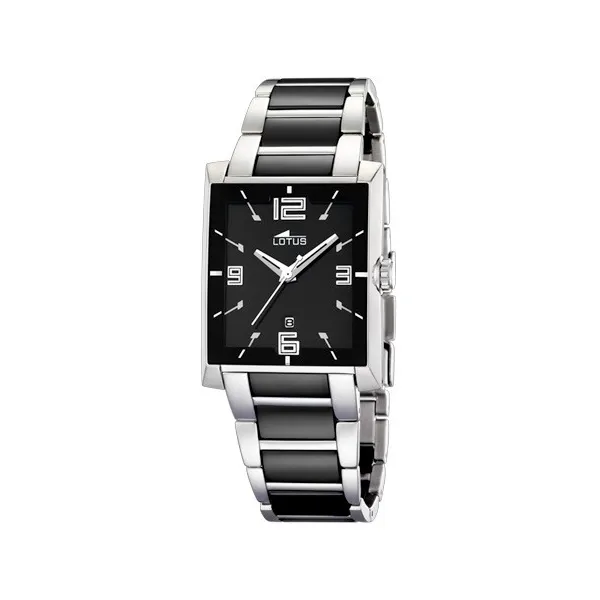 Montre Lotus Homme - Montre Lotus Pas Chere -Montre céramique grise - 15592-2 Promo Bijoux Pas Cher