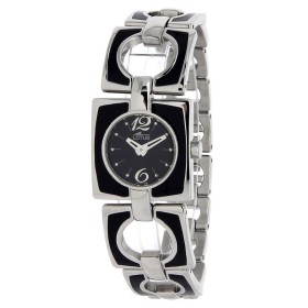 Montre Lotus email noir Femme