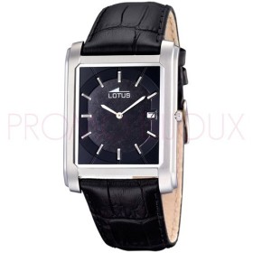 Montre Lotus Homme - Cuir Noir