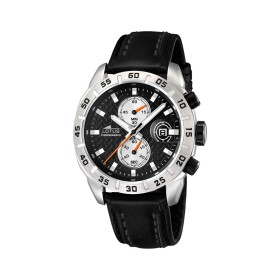 Montre Lotus Homme en Cuir Noir