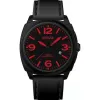 Montre Pulsar pour l'homme sportif, modèle urban noir et rouge PS 9233 X1