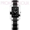 Montre Rodania Mystery céramique noir pour femme -20% || Promo Bijoux Pas Cher ||