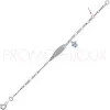 Gourmettes Argent Papillon pour Enfant - Cadeau de Baptême -00333 || Promo bijoux Pas Cher ||