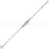 Gourmettes Argent Enfant - Cadeau de Baptême -00341 || Promo bijoux Pas Cher ||