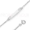 Gourmettes Argent Enfant - Cadeau de Baptême - 2081437-11 | Promo bijoux Pas Cher ||