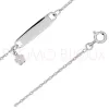 Gourmettes Argent Enfant - Cadeau de Baptême - 7006151-11 || Promo bijoux Pas Cher ||