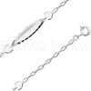 Gourmettes Argent Enfant - petits coeurs - Cadeau de Baptême - 7012068-11 | Promo bijoux Pas Cher ||