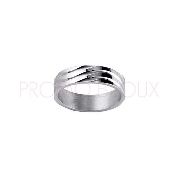 Alliance Argent - Alliance de Mariage en Argent 5 mm