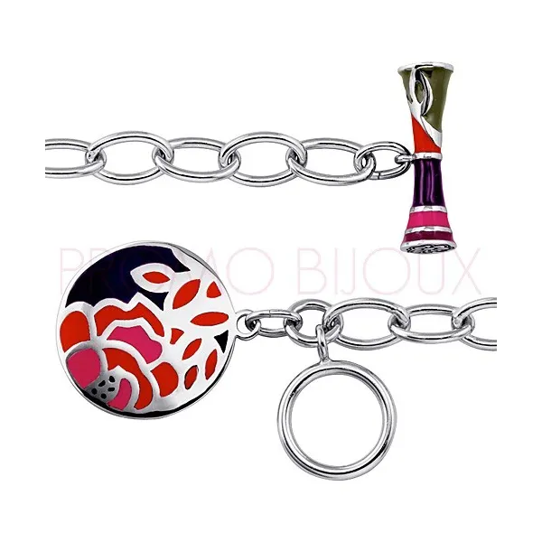 Bracelet Kenzo Fedora Argent - 7009477 11 10 - Bracelet Kenzo