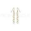 Boucles d'oreilles Pendantes plaqué or · prix discount,remisé,pas cher soldé,plaqué or